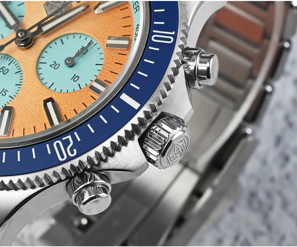 Orologio cronografo meccanico automatico Pavone SL-4801 SN0118G-JS