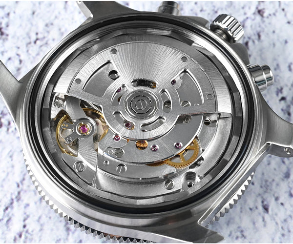 Orologio cronografo meccanico automatico Pavone SL-4801 SN0118G-JS