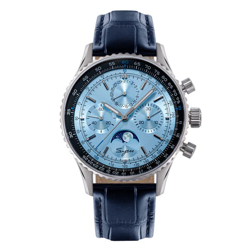 Cronografo meccanico MoonPhase Chrono Master S468