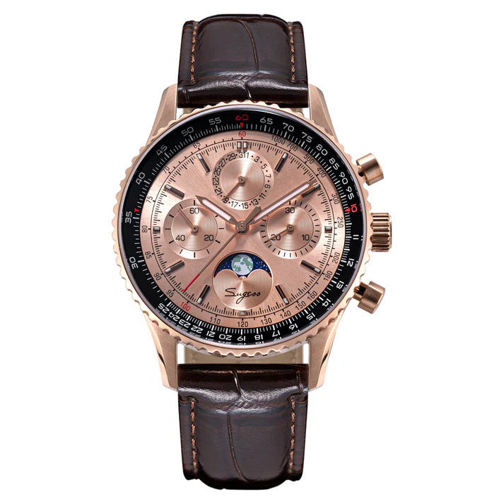 Cronografo meccanico MoonPhase Chrono Master S468