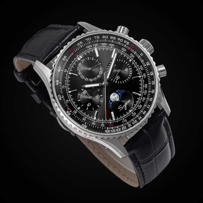 Cronografo meccanico MoonPhase Chrono Master S468