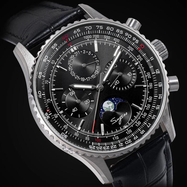 Cronografo meccanico MoonPhase Chrono Master S468