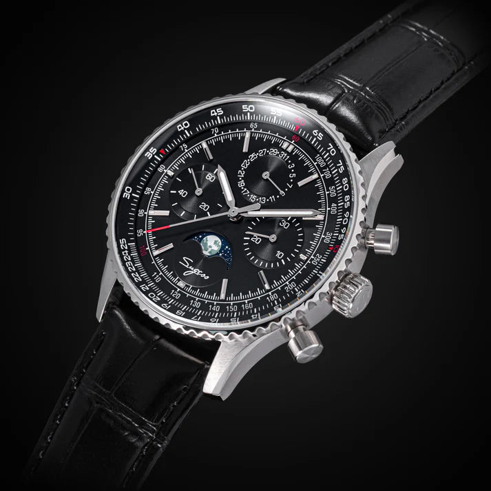 Cronografo meccanico MoonPhase Chrono Master S468