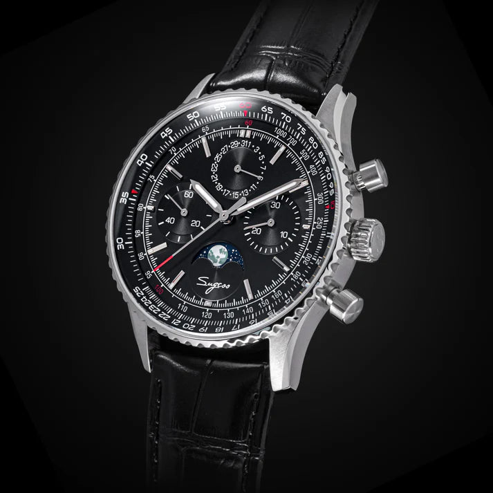 Cronografo meccanico MoonPhase Chrono Master S468