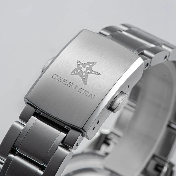 Orologio Seestern S446 GMT meccanico automatico Seiko NH34 GMT