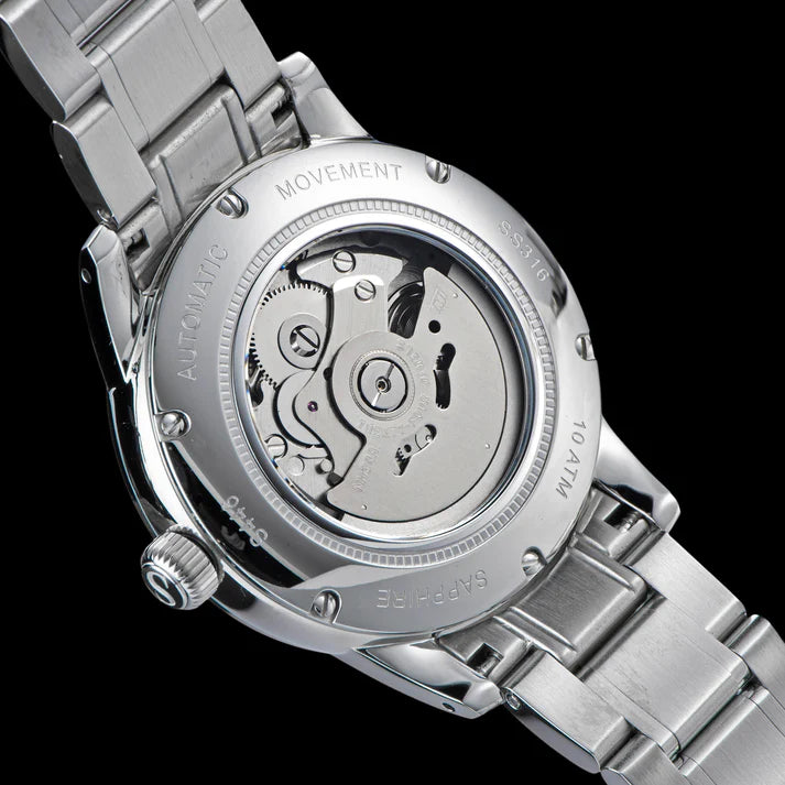 Orologio Seestern S446 GMT meccanico automatico Seiko NH34 GMT