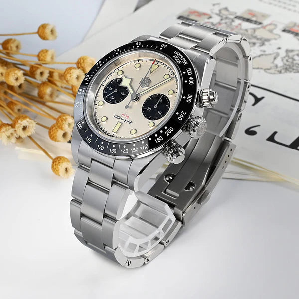Chronograph meccanico Panda BB SN052-G2 San Martin