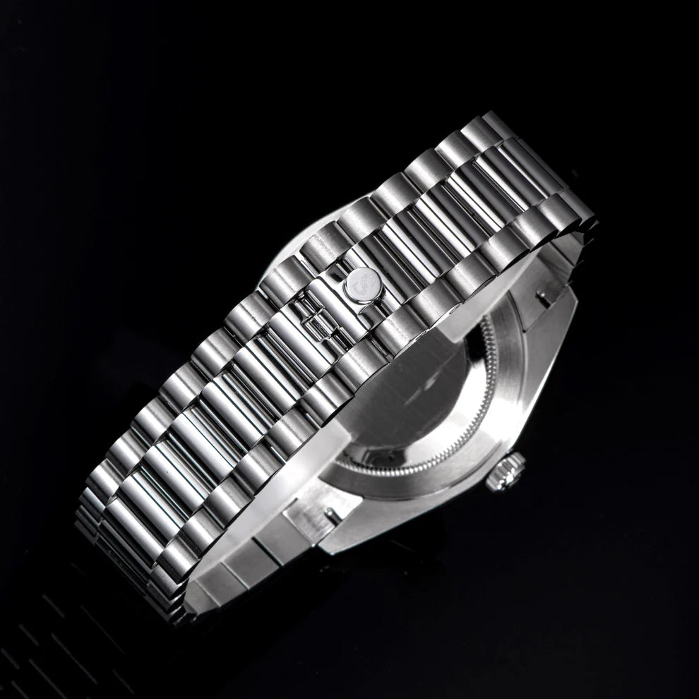 Orologio meccanico automatico subacqueo PRESIDENT Blu