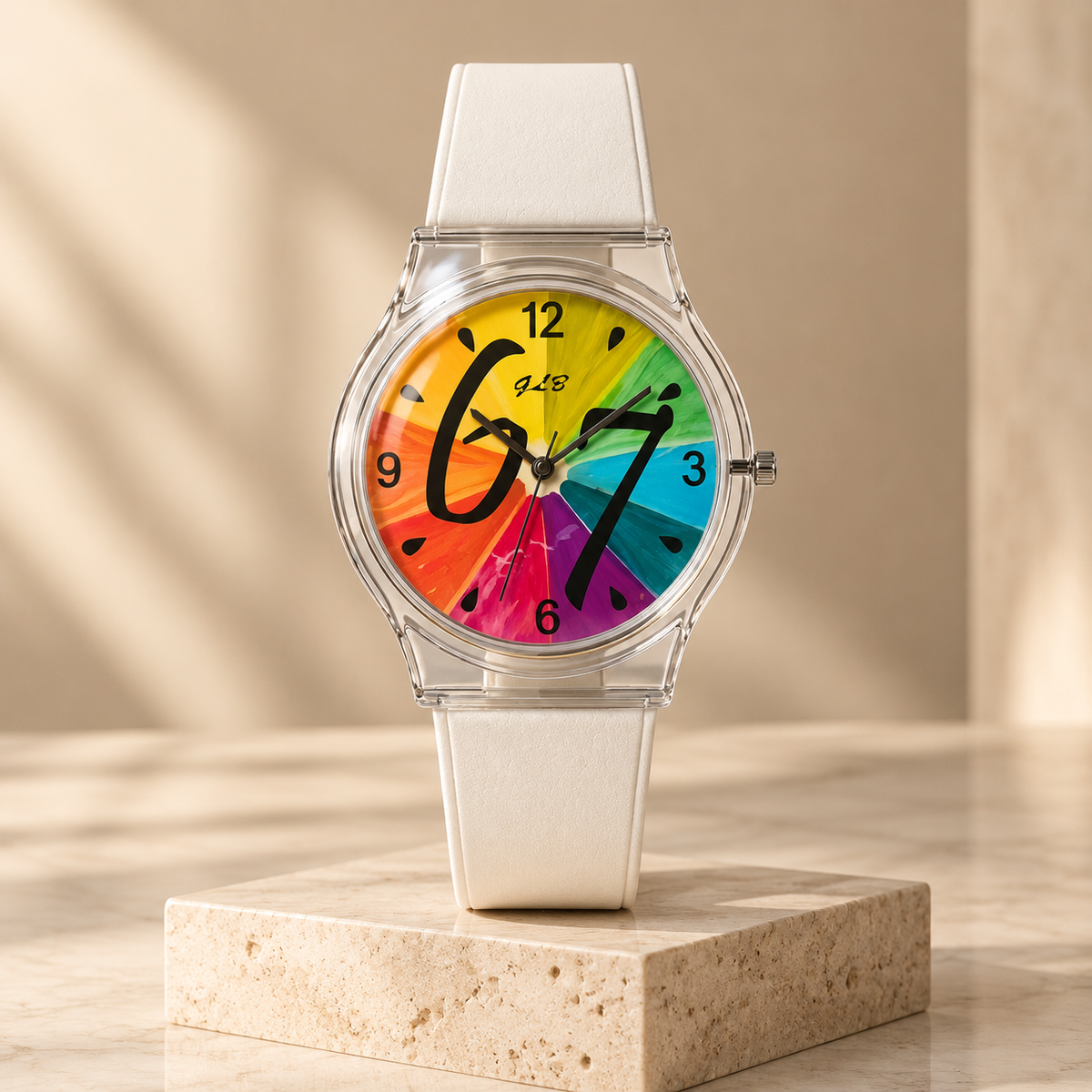 Orologi colorati bimbo  con dettagli accesi